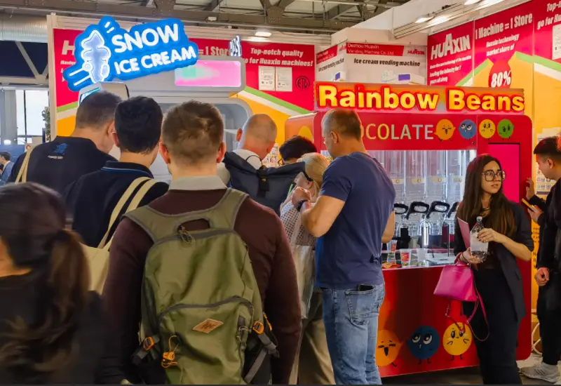 Ice Cream Vending Machines in Western Markets
