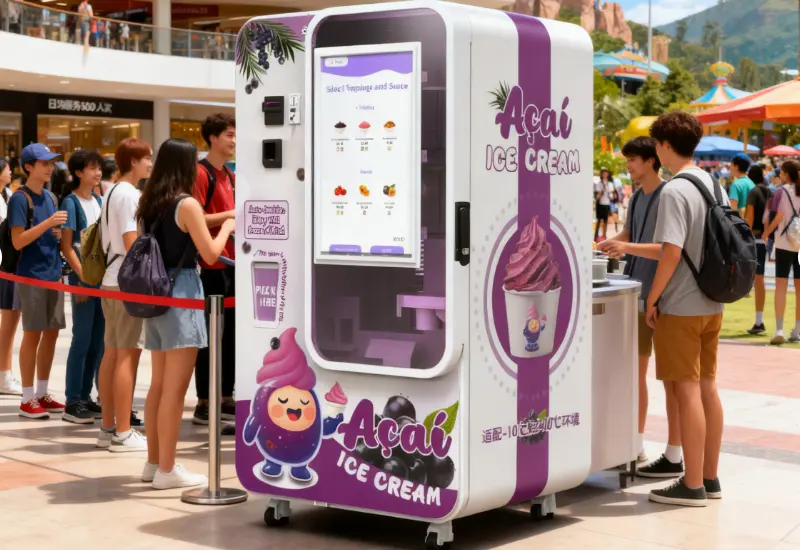 2025 Ice Cream Vending Machine Buyer's Guide to Smart, Safe & Cost-Effective Unmanned Retail