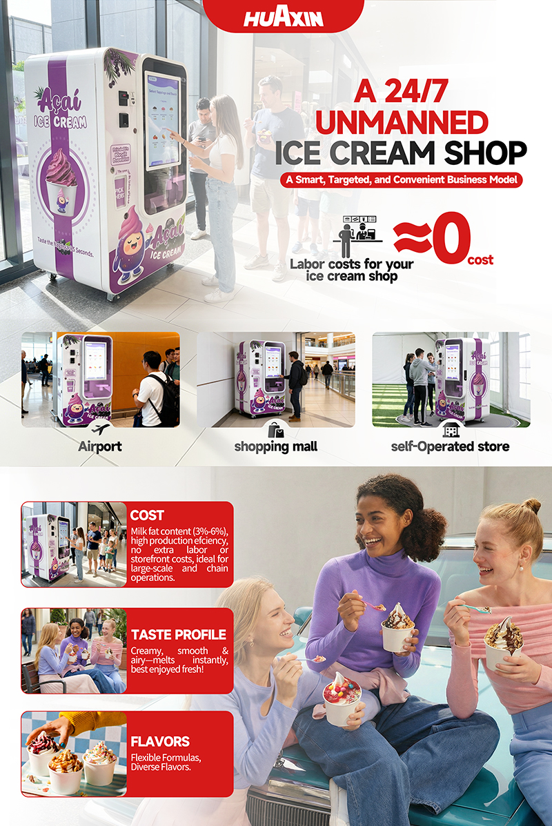 ice cream vending machine